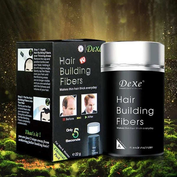 Dexe Hair Building Fibers (2 - Dark Brown) – Yes Beaute