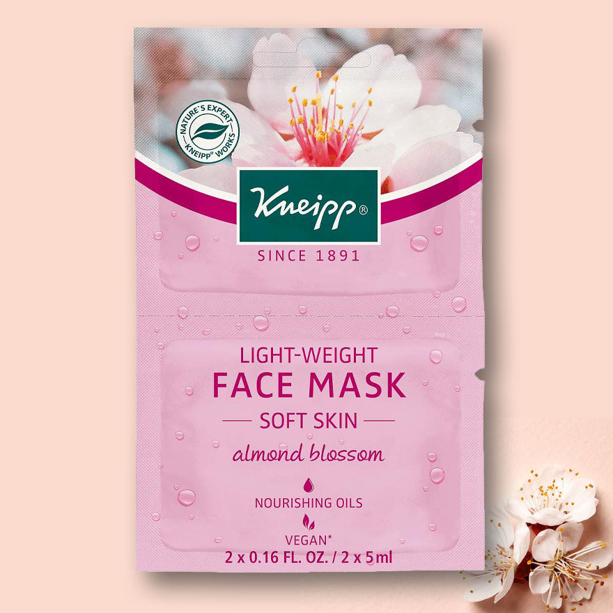 Kneipp Almond Blossom Lightweight Face Mask - Soft Skin