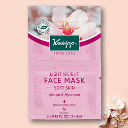 Kneipp Almond Blossom Lightweight Face Mask - Soft Skin