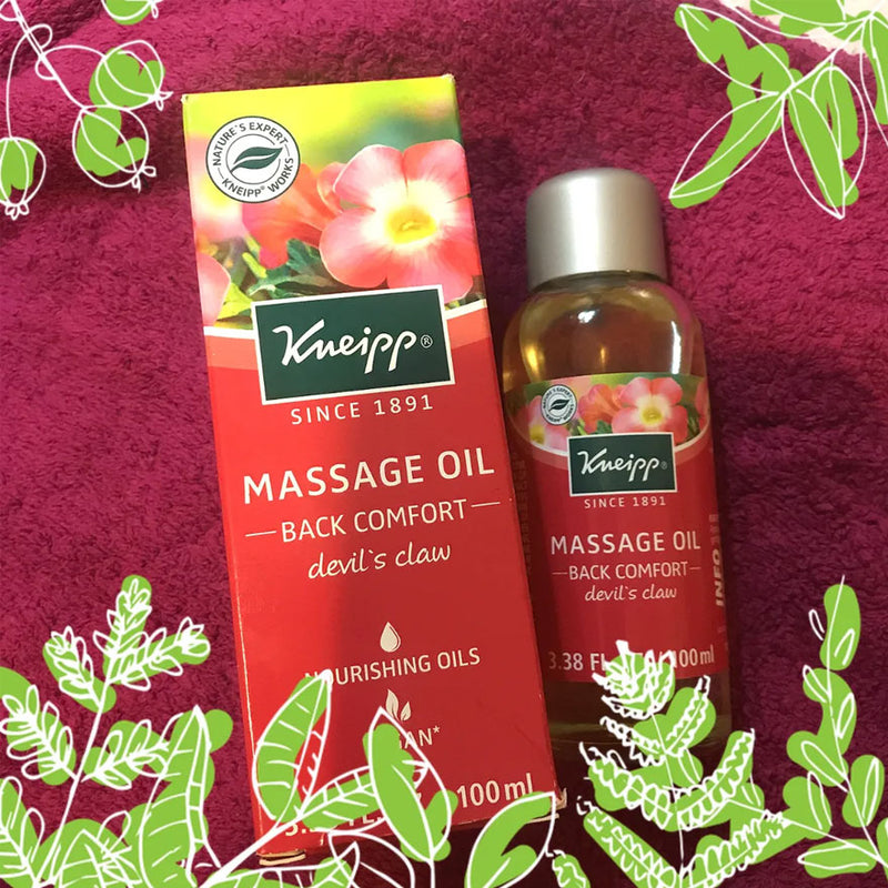 Kneipp Back Comfort Devil's Claw Massage Oil