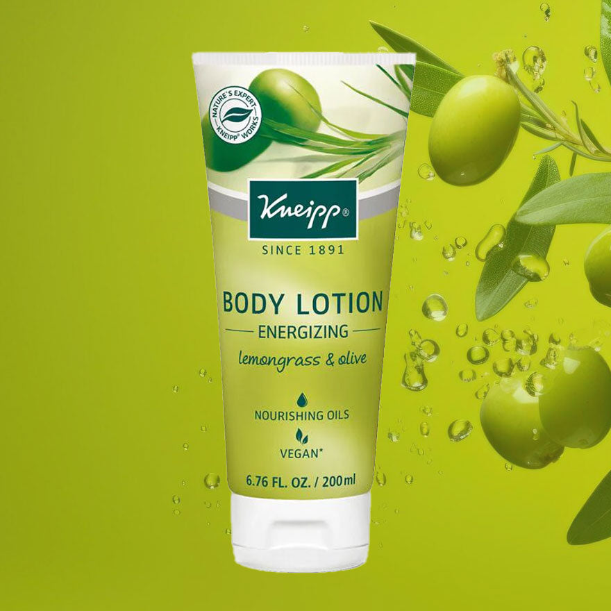 Lemongrass & Olive Body Lotion (Energizing)
