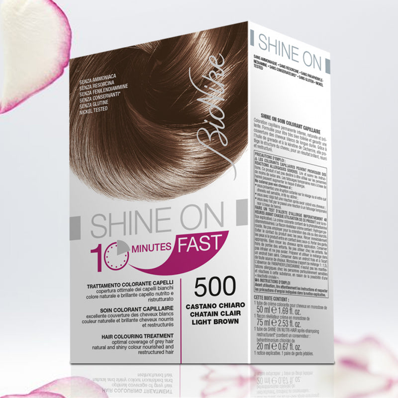 SHINE ON FAST Hair Colouring Treatment (500 - Light Brown)