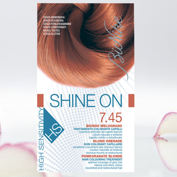 SHINE ON HS Hair Colouring Treatment (7.45 - Pomegranate Blonde)