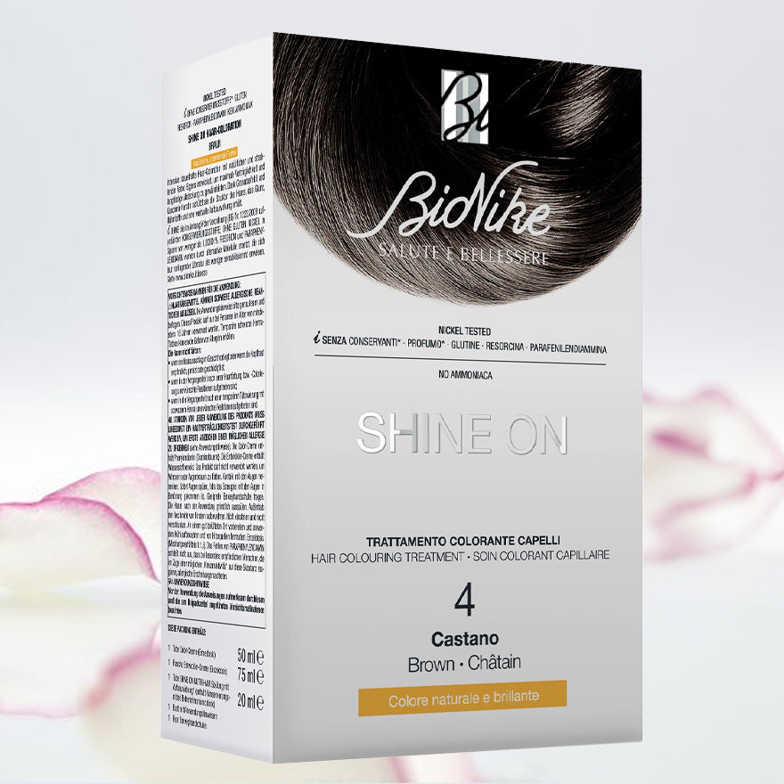 SHINE ON HAIR COLOURING TREATMENT (4 - BROWN)