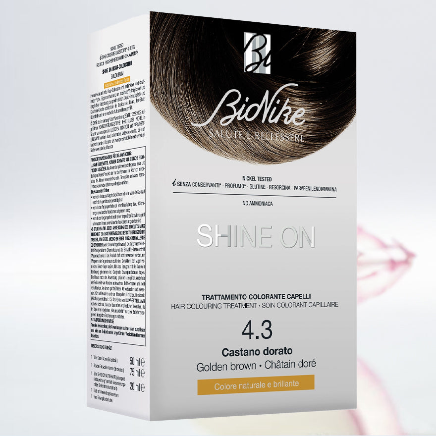 SHINE ON Hair Colouring Treatment (4.3 - Golden Brown)