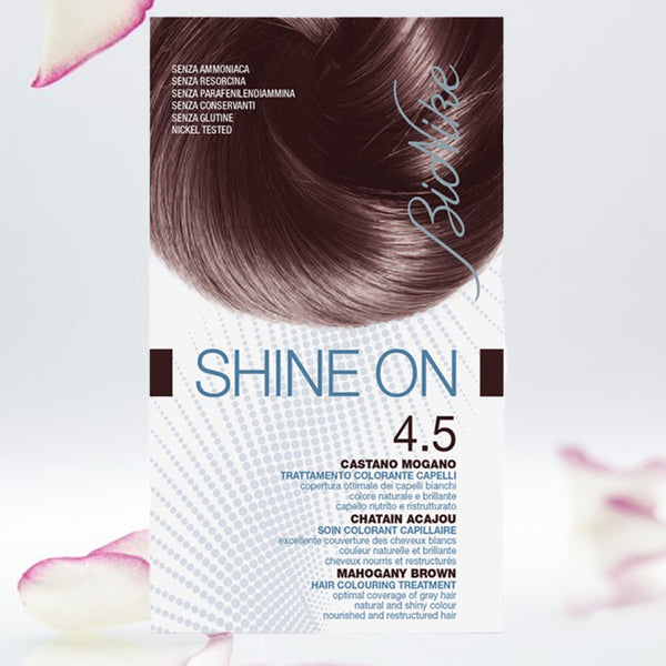 SHINE ON Hair Colouring Treatment (4.5 - Mahogany Brown)