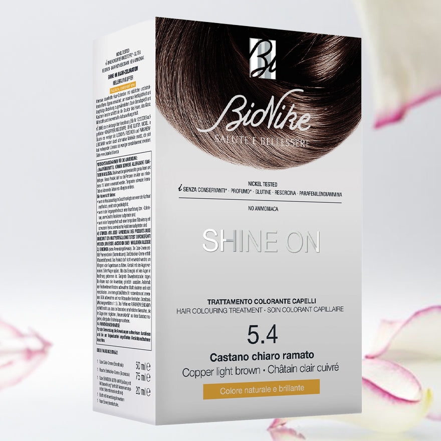 SHINE ON Hair Colouring Treatment (5.4 - Copper Light Brown)