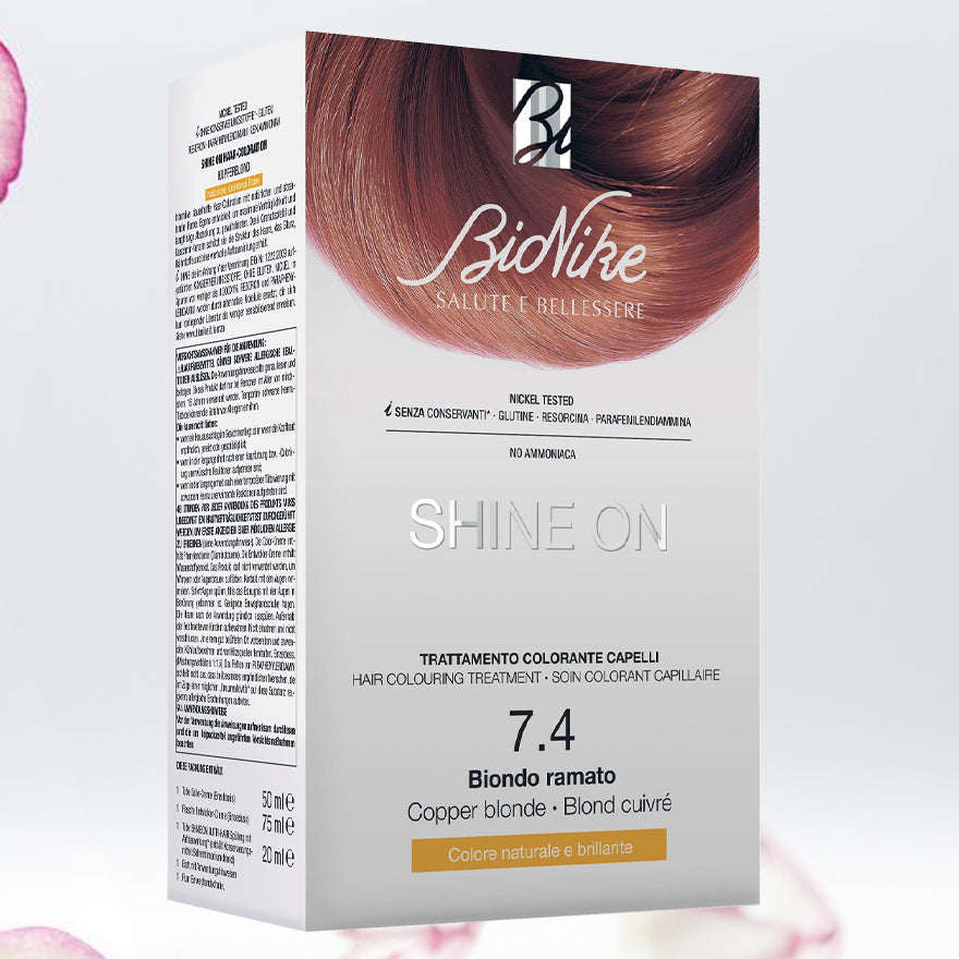 SHINE ON Hair Colouring Treatment (7.4 - Copper Blonde)