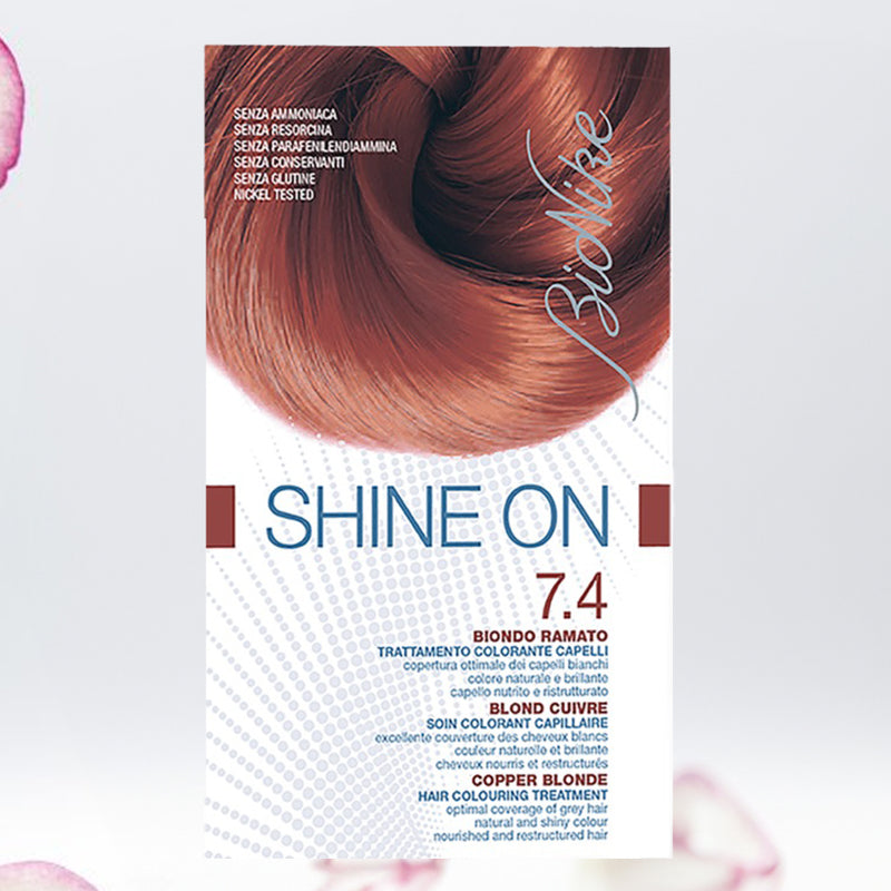 SHINE ON Hair Colouring Treatment (7.4 - Copper Blonde)