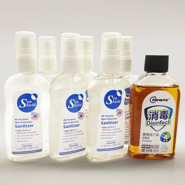 San Shield All Purpose Skin Protection Sanitizer Bundle Set