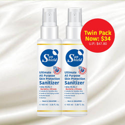 桑绣消毒剂 "San Shield Sanitizer"（双包装）