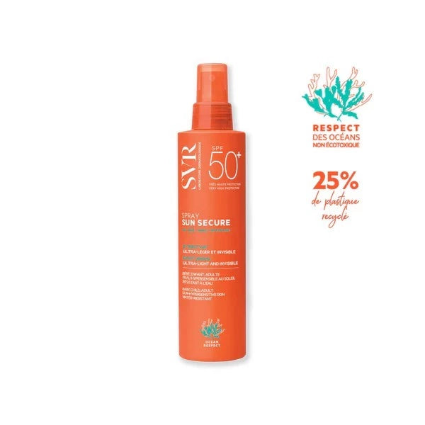 SVR SUN SECURE SPRAY HYDRATANT SPF50+