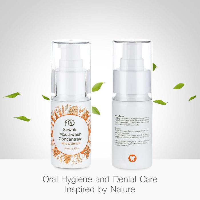 AG ARAK SEWAK 2-IN-1 TOOTHPASTE AND MOUTHWASH CONCENTRATE - MILD AND GENTLE